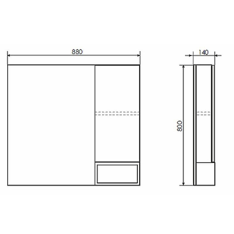 Зеркало со шкафом Comforty Прага 90 00004136263 Дуб белый, купить, цена, заказать, магазин, доставка, скидка, промокод, купить, цена, заказать, магазин, доставка, скидка, промокод