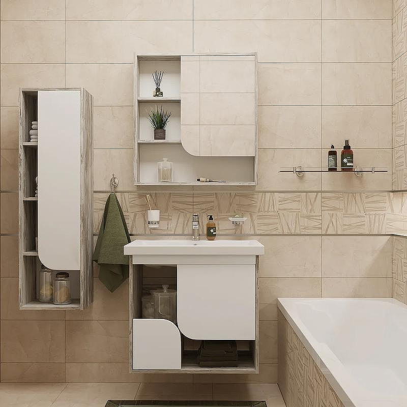 Зеркальный шкаф DIWO Самара 70 R SAM.Z.70/P/DS Дуб скандинавский, купить, цена, заказать, магазин, доставка, скидка, промокод, купить, цена, заказать, магазин, доставка, скидка, промокод