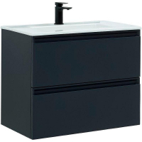 Тумба под раковину Allen Brau Eclipse 80 1.E1002.AM подвесная Антрацит матовый, купить, цена, заказать, магазин, доставка, скидка, промокод, купить, цена, заказать, магазин, доставка, скидка, промокод