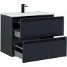 Тумба под раковину Allen Brau Eclipse 80 1.E1002.AM подвесная Антрацит матовый, купить, цена, заказать, магазин, доставка, скидка, промокод, купить, цена, заказать, магазин, доставка, скидка, промокод