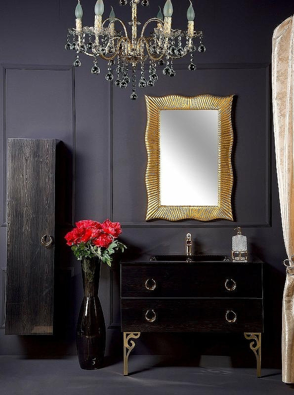 Тумба под раковину Boheme Armadi Art NeoArt 80 830-080-BW подвесная Black Wood, купить, цена, заказать, магазин, доставка, скидка, промокод, купить, цена, заказать, магазин, доставка, скидка, промокод