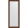 Зеркало Evoform Exclusive 142х57 BY 1167 с фацетом в багетной раме - Орех 65, купить, цена, заказать, магазин, доставка, скидка, промокод, купить, цена, заказать, магазин, доставка, скидка, промокод
