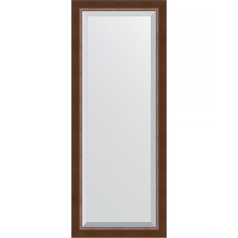 Зеркало Evoform Exclusive 142х57 BY 1167 с фацетом в багетной раме - Орех 65, купить, цена, заказать, магазин, доставка, скидка, промокод, купить, цена, заказать, магазин, доставка, скидка, промокод