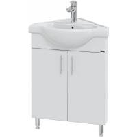 Тумба под раковину СанТа Аврора 60 216001 угловая Белая, купить, цена, заказать, магазин, доставка, скидка, промокод, купить, цена, заказать, магазин, доставка, скидка, промокод