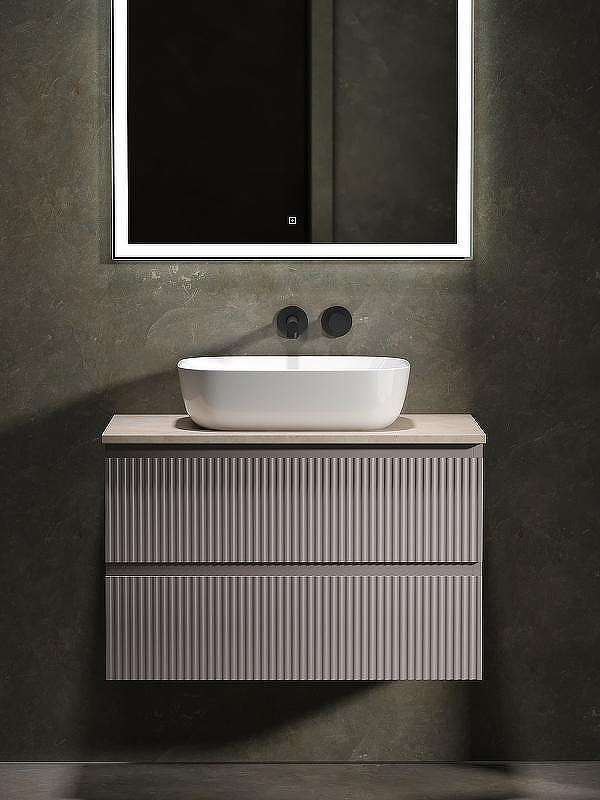 Тумба под раковину Sancos Snob R 80 SNR80SM подвесная Doha Soft, купить, цена, заказать, магазин, доставка, скидка, промокод, купить, цена, заказать, магазин, доставка, скидка, промокод