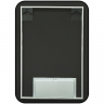 Зеркало Reflexion Shadow 600х800 RF5732SH с подсветкой Черное с сенсорным выключателем, диммером, подогревом и часами, купить, цена, заказать, магазин, доставка, скидка, промокод, купить, цена, заказать, магазин, доставка, скидка, промокод