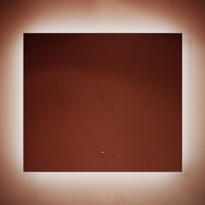 Зеркало Sancos Square 80 SQ800 с подсветкой с сенсорным выключателем