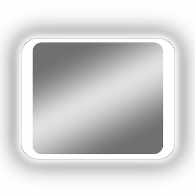 Зеркало Континент Калипсо Люкс 680х535 ЗЛП152 с подсветкой с механическим выключателем