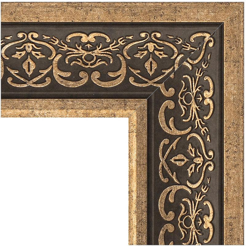 Зеркало Evoform Definite 143х83 BY 3320 в багетной раме - Вензель серебряный 101, купить, цена, заказать, магазин, доставка, скидка, промокод, купить, цена, заказать, магазин, доставка, скидка, промокод