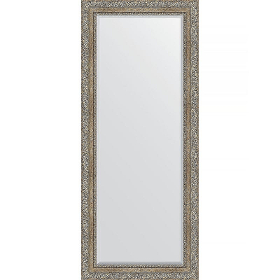 Зеркало Evoform Exclusive 155х65 BY 3565 с фацетом в багетной раме - Виньетка античное серебро 85