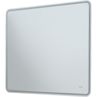 Зеркало Aquanet Ирис 90 326447 с подсветкой с сенсорным выключателем и подогревом