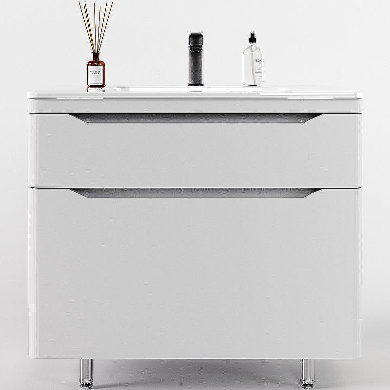 Тумба под раковину Style Line Марелла 90 Люкс Plus СС-00002416 Белый матовый антискрейтч, купить, цена, заказать, магазин, доставка, скидка, промокод, купить, цена, заказать, магазин, доставка, скидка, промокод