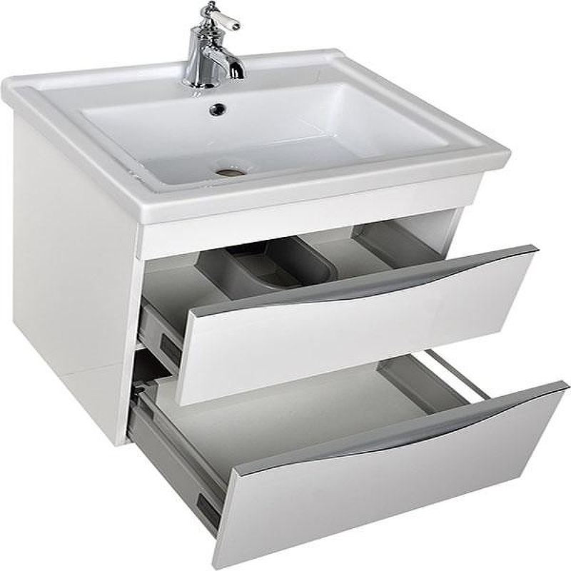 Тумба под раковину Aquanet Эвора 80 184937 подвесная Белая, купить, цена, заказать, магазин, доставка, скидка, промокод, купить, цена, заказать, магазин, доставка, скидка, промокод
