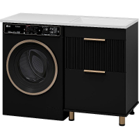 Тумба с раковиной Brevita Enfida 120 R УТ000016093 Черная матовая, купить, цена, заказать, магазин, доставка, скидка, промокод, купить, цена, заказать, магазин, доставка, скидка, промокод