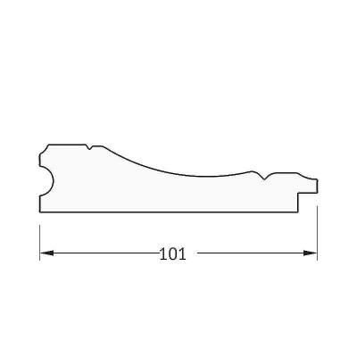Зеркало Evoform Exclusive-G 89х89 BY 4335 с гравировкой в багетной раме - Вензель бронзовый 101