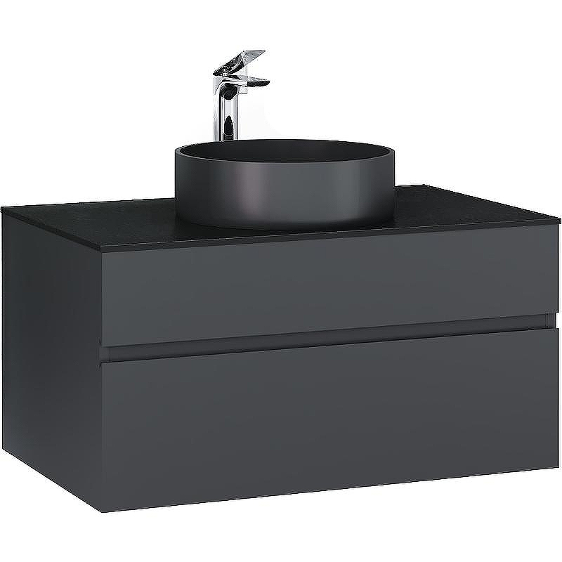Тумба под раковину Raval Decent 80 Dec.01.80/A/RL подвесная Антрацит, купить, цена, заказать, магазин, доставка, скидка, промокод, купить, цена, заказать, магазин, доставка, скидка, промокод