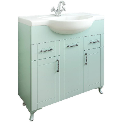 Тумба под раковину Sanflor Глория 85 С000005712 Серая