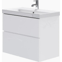 Тумба под раковину Bellezza Жаклин 80 4636413110010 подвесная Белая, купить, цена, заказать, магазин, доставка, скидка, промокод, купить, цена, заказать, магазин, доставка, скидка, промокод