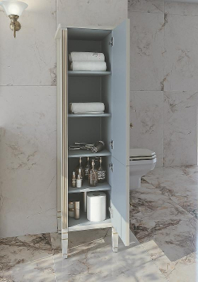 Шкаф пенал Caprigo Albion Promo 43 33350R-В002 Бежевый матовый