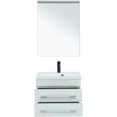 Комплект мебели для ванной Aquanet Верона 58 287635 подвесной Белый матовый