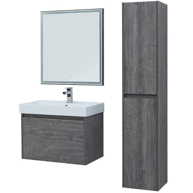 Комплект мебели для ванной Aquanet Nova Lite 60 242923 подвесной Дуб рошелье, купить, цена, заказать, магазин, доставка, скидка, промокод, купить, цена, заказать, магазин, доставка, скидка, промокод