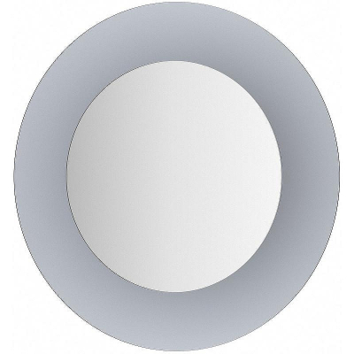 Зеркало Evoform Double d80 BY 0315 на стеклянном основании - цвет Графит