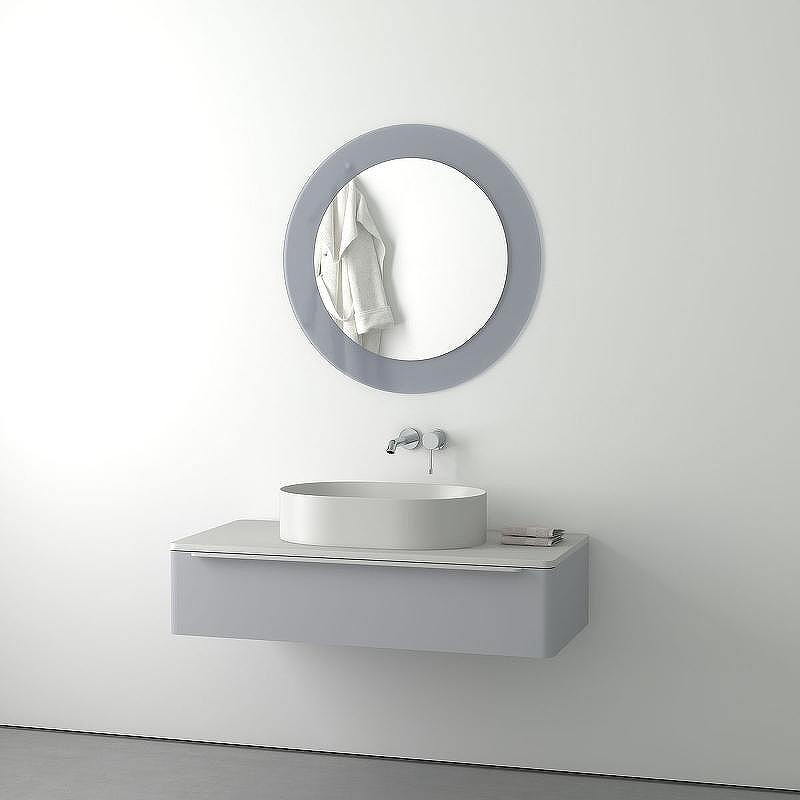 Зеркало Evoform Double d80 BY 0315 на стеклянном основании - цвет Графит, купить, цена, заказать, магазин, доставка, скидка, промокод, купить, цена, заказать, магазин, доставка, скидка, промокод