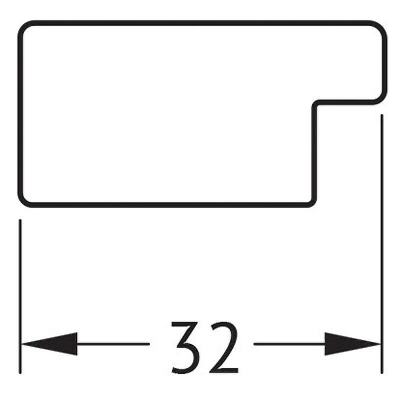 Зеркало Evoform Definite 69х69 BY 7487 в багетной раме - Черные дюны 32