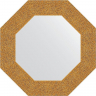 Зеркало Evoform Octagon 57х57 BY 3799 в багетной раме - Чеканка золотая 90, купить, цена, заказать, магазин, доставка, скидка, промокод, купить, цена, заказать, магазин, доставка, скидка, промокод