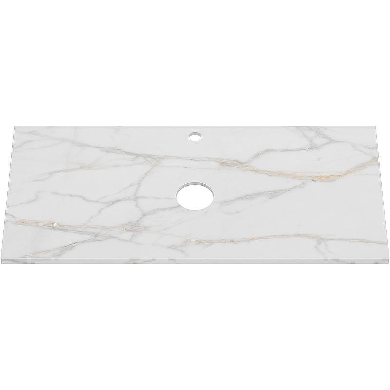 Тумба с раковиной Brevita Shanel 100 УТ000023185 подвесная Белая глянцевая, купить, цена, заказать, магазин, доставка, скидка, промокод, купить, цена, заказать, магазин, доставка, скидка, промокод