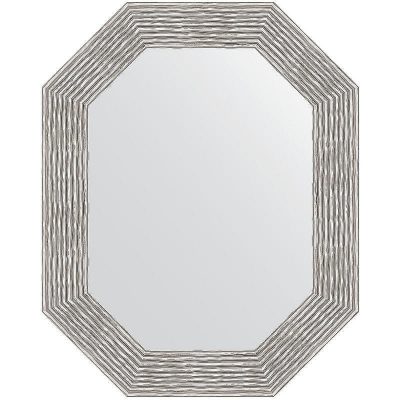 Зеркало Evoform Polygon 76х61 BY 7194 в багетной раме - Волна хром 90