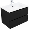 Тумба под раковину Aquanet Вега 2.0 70 337954 подвесная Черная матовая, купить, цена, заказать, магазин, доставка, скидка, промокод, купить, цена, заказать, магазин, доставка, скидка, промокод