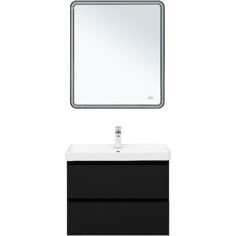 Тумба под раковину Aquanet Вега 2.0 70 337954 подвесная Черная матовая, купить, цена, заказать, магазин, доставка, скидка, промокод, купить, цена, заказать, магазин, доставка, скидка, промокод