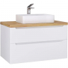 Тумба под раковину Jorno Wood 100 wood.01.100/P/W подвесная Белая, купить, цена, заказать, магазин, доставка, скидка, промокод, купить, цена, заказать, магазин, доставка, скидка, промокод