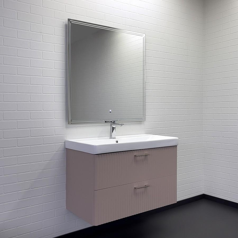 Тумба с раковиной Comforty Ангара 90П 00-00021036 подвесная Дуб латте, купить, цена, заказать, магазин, доставка, скидка, промокод, купить, цена, заказать, магазин, доставка, скидка, промокод