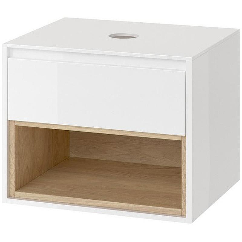 Тумба под раковину Excellent Tuto 60 MLEX.0102.600.WHBL подвесная Белый Дуб, купить, цена, заказать, магазин, доставка, скидка, промокод, купить, цена, заказать, магазин, доставка, скидка, промокод