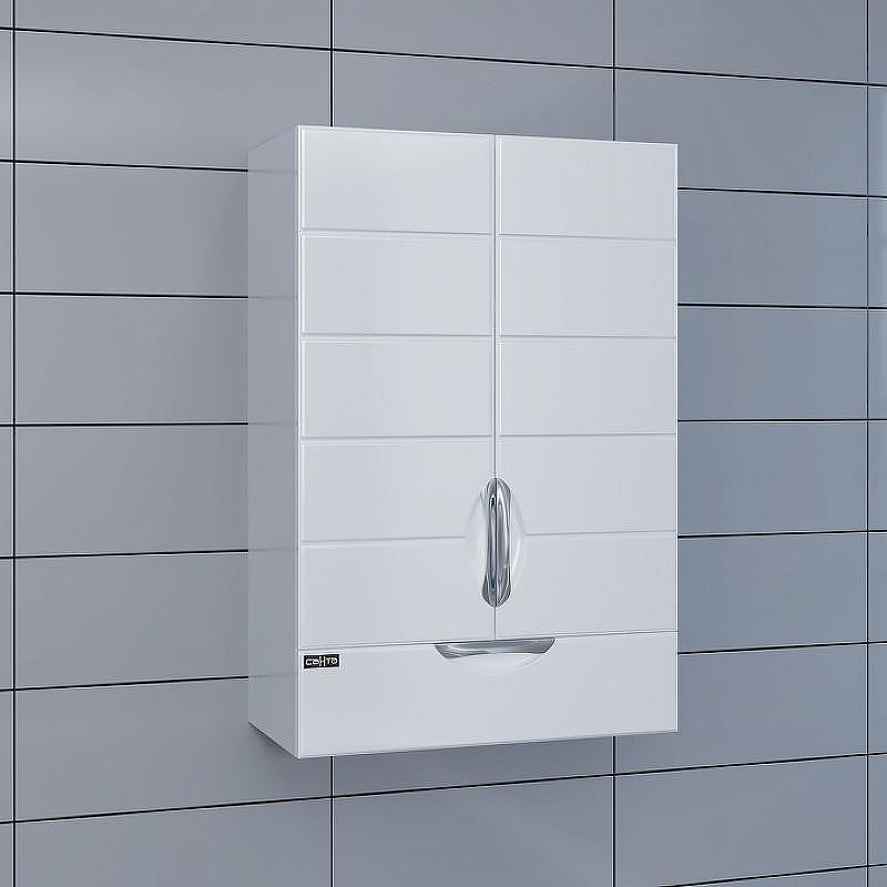 Подвесной шкаф СанТа Родос 60 406003 Белый, купить, цена, заказать, магазин, доставка, скидка, промокод, купить, цена, заказать, магазин, доставка, скидка, промокод