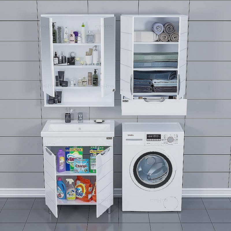 Подвесной шкаф СанТа Родос 60 406003 Белый, купить, цена, заказать, магазин, доставка, скидка, промокод, купить, цена, заказать, магазин, доставка, скидка, промокод