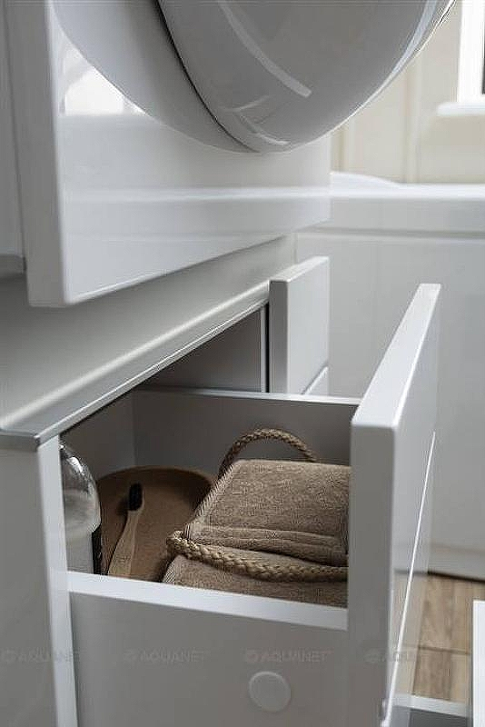 Тумба с раковиной Aquanet Доминика 60 212754 Белая, купить, цена, заказать, магазин, доставка, скидка, промокод, купить, цена, заказать, магазин, доставка, скидка, промокод