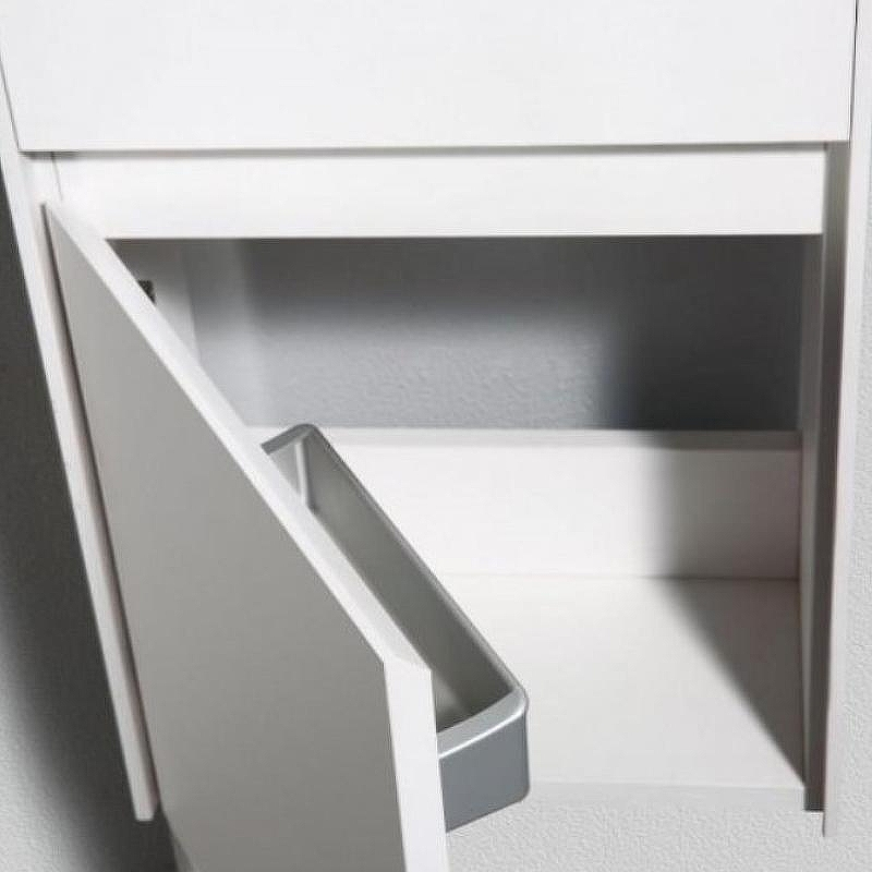 Тумба под раковину BelBagno Pietra Mini 40 PIETRA MINI-400-1A-SO-BL-L подвесная Bianco Lucido, купить, цена, заказать, магазин, доставка, скидка, промокод, купить, цена, заказать, магазин, доставка, скидка, промокод