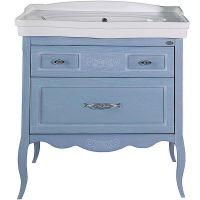 Тумба под раковину ASB-Woodline Модерн 85 11247 Рошфор с Белой патиной, купить, цена, заказать, магазин, доставка, скидка, промокод, купить, цена, заказать, магазин, доставка, скидка, промокод