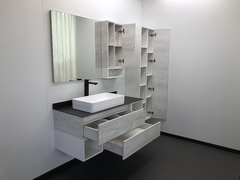 Зеркало со шкафом Comforty Прага 120 00004136262 Дуб белый, купить, цена, заказать, магазин, доставка, скидка, промокод, купить, цена, заказать, магазин, доставка, скидка, промокод