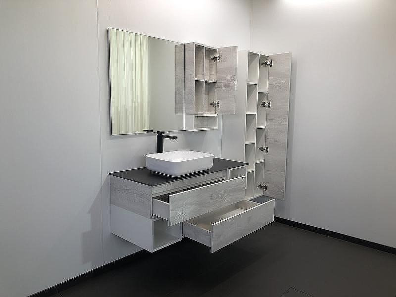 Зеркало со шкафом Comforty Прага 120 00004136262 Дуб белый, купить, цена, заказать, магазин, доставка, скидка, промокод, купить, цена, заказать, магазин, доставка, скидка, промокод