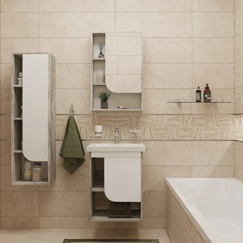 Зеркальный шкаф DIWO Самара 50 R SAM.Z.50/P/DS Дуб скандинавский, купить, цена, заказать, магазин, доставка, скидка, промокод, купить, цена, заказать, магазин, доставка, скидка, промокод