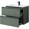 Тумба под раковину Allen Brau Eclipse 80 1.E1002.CGM подвесная Олива матовый, купить, цена, заказать, магазин, доставка, скидка, промокод, купить, цена, заказать, магазин, доставка, скидка, промокод