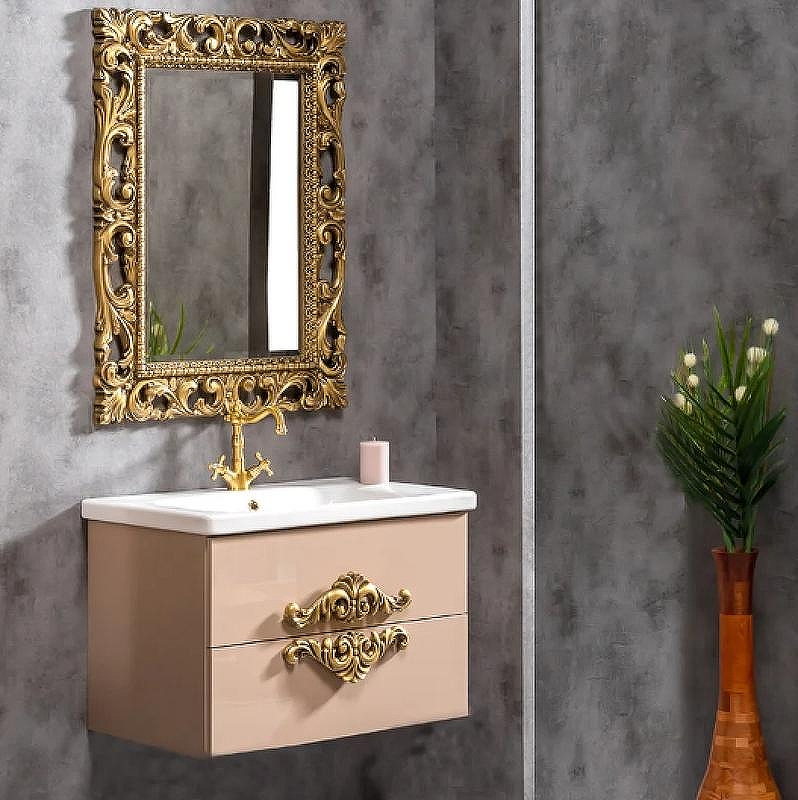 Тумба под раковину Boheme Armadi Art NeoArt 80 830-080-CP подвесная Cappucino, купить, цена, заказать, магазин, доставка, скидка, промокод, купить, цена, заказать, магазин, доставка, скидка, промокод