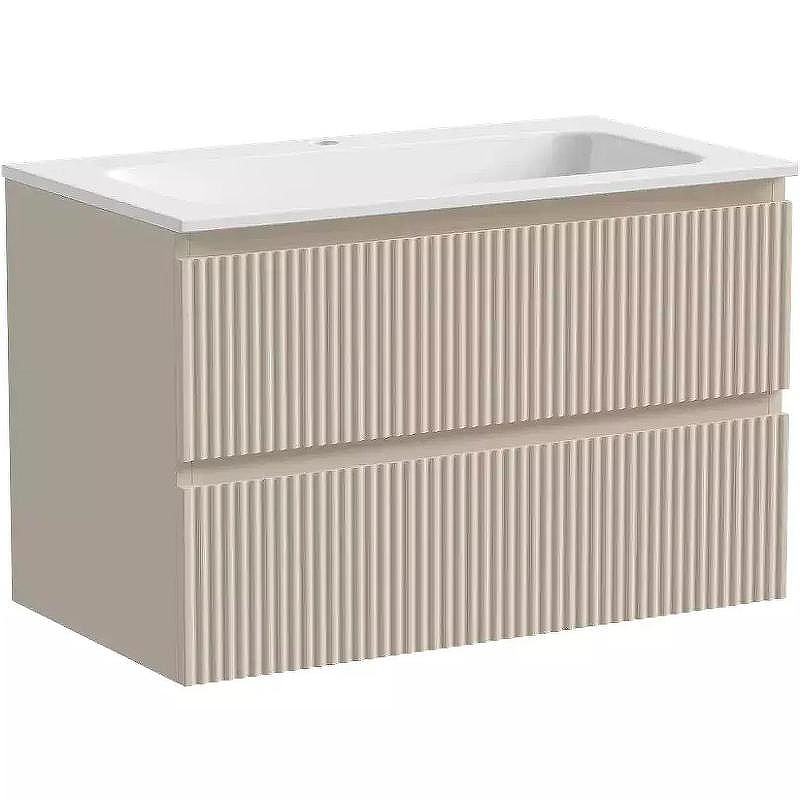 Тумба под раковину Sancos Snob R 80 SNR80CE подвесная Beige Soft, купить, цена, заказать, магазин, доставка, скидка, промокод, купить, цена, заказать, магазин, доставка, скидка, промокод