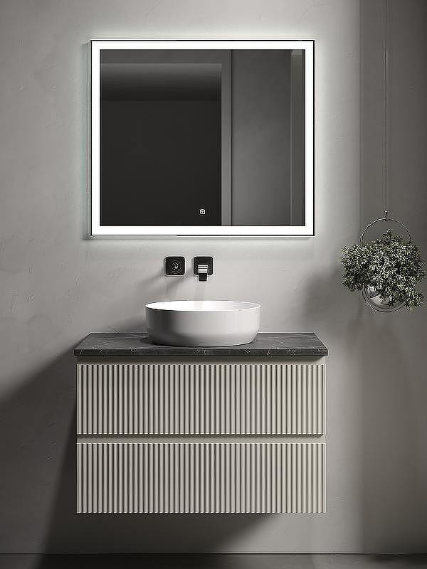 Тумба под раковину Sancos Snob R 80 SNR80CE подвесная Beige Soft, купить, цена, заказать, магазин, доставка, скидка, промокод, купить, цена, заказать, магазин, доставка, скидка, промокод