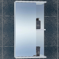 Зеркальный шкаф СанТа Ника 40 L 101080 Белый, купить, цена, заказать, магазин, доставка, скидка, промокод, купить, цена, заказать, магазин, доставка, скидка, промокод