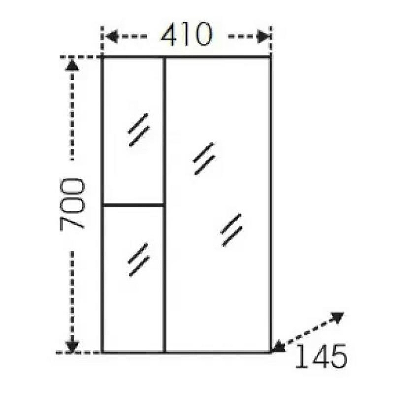 Зеркальный шкаф СанТа Ника 40 L 101080 Белый, купить, цена, заказать, магазин, доставка, скидка, промокод, купить, цена, заказать, магазин, доставка, скидка, промокод